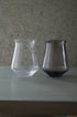 Contour Glass M クリア|泡入りグラス|甲田彩恵・nora glassworks