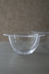 lim bowl S クリア|泡入りボウル|甲田彩恵・nora glassworks