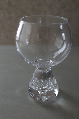 Goblet クリア｜脚付きカップ｜甲田彩恵・nora glassworks